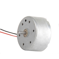Motor Getar Listrik Mikro DC Donghui DRF-300CA Kecil 24.4mm 3V RF 500Hz 2100RPM Torsi 10g.cm