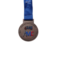 Clé de boxe miraculeuse ruban vierge musculation Pickleball lutte sport personnalisé Jiu Jitsu pas cher fer Football trophées médaille