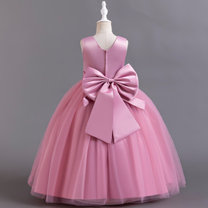 Abito <span class=keywords><strong>da</strong></span> <span class=keywords><strong>principessa</strong></span> con scollo a V alla moda abito <span class=keywords><strong>da</strong></span> <span class=keywords><strong>principessa</strong></span> con strass lucido blu ragazza abito <span class=keywords><strong>da</strong></span> sposa in tulle per ragazze di 10 anni - Product Image 3