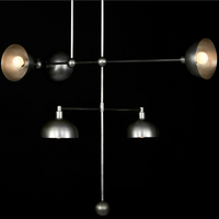 Luces LED Colgantes de Piedra de Mármol para Sala de Estar, Candelabro de Lujo, Alabastro Dorado Español, Colgante de Techo Pequeño