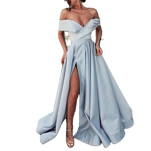 Nuovo impressionante Open Back ultimi abiti <span class=keywords><strong>da</strong></span> <span class=keywords><strong>sposa</strong></span> decenti formali importati blu reale - Product Image 2