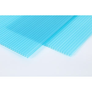 ألواح بلاستيكية مرنة شفافة مزدوجة الجدار من البولي كربونات بسماكة 4 مم و6 مم، تصميم عصري للأسقف الخارجية - Product Image 5