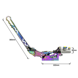 คันเบรกมือไฮดรอลิกสำหรับรถดริฟท์ แต่งสไตล์ JDM สีเงิน - Product Image 5