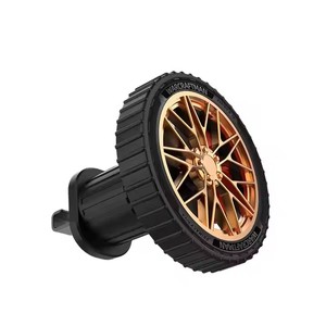 Supporto magnetico dell'automobile del telefono di rotazione di 360 gradi, supporto del telefono, porta-aria dello sfiato del telefono per le automobili con la Clip del gancio - Product Image 1