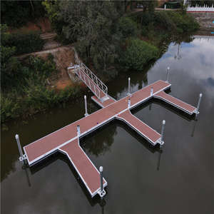 Плавающий док Плавучий Причал пластиковые понтонные кубики для продажи - Product Image 1