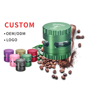 Molino para Hierbas Secas de Aleación de Aluminio Hornet, Estilo Moderno Redondo, Logotipo Personalizado Disponible, OEM ODM - Product Image 1
