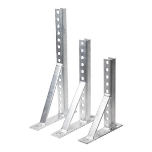 T자형 유니스트럿 브래킷 캔틸레버 중부하용 벽 브래킷 U 채널 스틸 ASTM 표준 비합금 - Product Image 3
