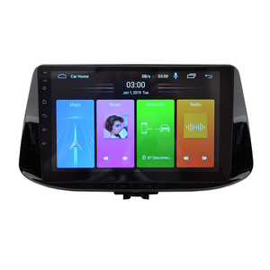 สำหรับ I30 ปี 2017 2018 หน้าจอสัมผัส Android Auto Carplay เครื่องเล่นติดรถยนต์พร้อมกล้องมองหลัง 360 องศา ระบบนำทาง GPS และวิทยุ FM - Product Image 1