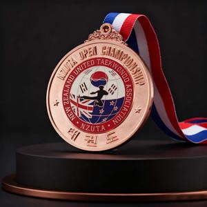 Medalla de Metal Personalizada en 3D, Fundición a Presión de Aleación de Zinc, para Deportes, Fitness, Ganadores de Competiciones, con Grabado e Impresión - Product Image 5