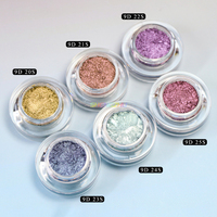 Neues 9D Macaron Multi-Farben Magnetisches Nagel-Gel-Puder Chamäleon Katzenauge Nagelkunst-Pigment