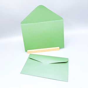 Màu xanh phân hủy sinh học A4 DL C5 giấy các tông đám cưới Thiệp mời tay áo hóa đơn tiền mặt phong bì độn phong bì túi - Product Image 2