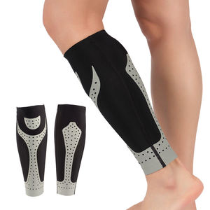 Protège-tibias de compression personnalisés pour la course à pied, soulagement de la douleur, récupération musculaire, légers, pliables, manchons de compression complets pour tibias - Product Image 2