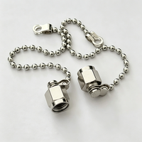 Tapa Antipolvo Impermeable de Acero Inoxidable para Conector SMA Macho