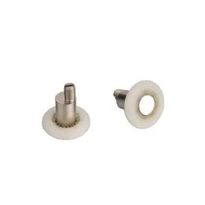 Eccentric sliding glass door wheels rollers for shower cabinet