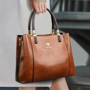 Nuevo Bolso Tote de PU para <span class=keywords><strong>Mujer</strong></span>, Hecho a Medida, Simple, Moderno, de Gran Capacidad, Precio al por Mayor para las Temporadas de Verano y Otoño - Product Image 1