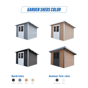 Bâtiment <span class=keywords><strong>de</strong></span> <span class=keywords><strong>jardin</strong></span> extérieur série D nouveau Design <span class=keywords><strong>de</strong></span> mode hangar en <span class=keywords><strong>bois</strong></span> plastique composite maison cour et <span class=keywords><strong>jardin</strong></span> salle à outils en plastique - Product Image 5