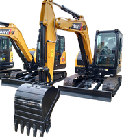 Mesin Penggali Crawler SANY SY60C Baru Original, Emisi Tier 4F Bersertifikat CE, Standar Ekspor Global, Mesin Konstruksi
