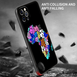 Carte de l'Afrique Couverture Géographie Peinture UV Impression Sublimation Étui pour téléphone portable pour iPhone 11 12 13 14 15 16 Pro Max - Product Image 4