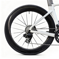 Verstecktes Kabel-Scheibenbremsen-System für Rennräder und Gravelbikes, Carbonfaser-Rennrad mit 21 Gängen, Doppel-V-Bremse, Standardpedale aus Stahl