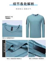 Vente en gros de t-shirts et shorts de sport unisexes de haute qualité à manches longues, respirants, antibactériens, à séchage rapide, pour la remise en forme, le football et l'entraînement