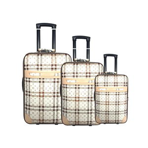 Pu Cuir Personnalisé 2 Roues <span class=keywords><strong>Valise</strong></span> À Roulettes Sacs de <span class=keywords><strong>Chariot</strong></span> à Bagages De Voyage <span class=keywords><strong>Pour</strong></span> Hommes Femmes - Product Image 1