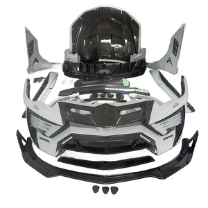 Kit de carrosserie en carbone sec en forme de M pour Lambor <span class=keywords><strong>Ghini</strong></span> Urus, pare-chocs avant et arrière - Product Image 1
