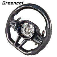 Volant en fibre de carbone LED noir CS neuf, compatible avec BMW G30 M3 G31 G32 X4 G02 M2 G87 G80 G42 G20 F90 G11 G38 G28