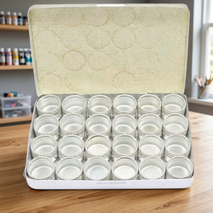 Cajas de almacenamiento rectangulares de aluminio con tapa transparente, organizador de varios tamaños para joyería, abalorios, manualidades, piezas pequeñas | GS1948 - Product Image 3