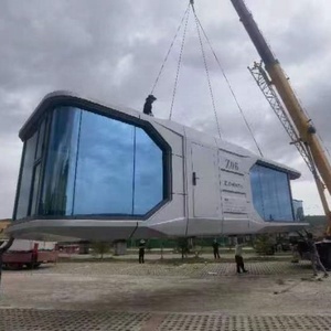 Casa Cápsula Zent, Casas Prefabricadas, Casa Contenedor Prefabricada con Dormitorio, Baño y Cocina - Product Image 4