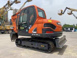 Excavatrice d'occasion Doosan, DX75LC-9C de 7,5 tonnes, Japon, toute neuve, haute qualité, horaires réduits CE et EPA à vendre - Product Image 3