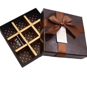 Custom Elegant Valentine Chocolate Paper Box Luxury Gift Packaging Design Wedding Candy Packaging Chocolate Case Gifts Packing