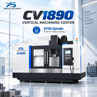 Centre d'usinage vertical CNC CV-1890 3 axes BT50, commande FANUC, positionnement 0,020 mm, charge 2500 kg, machine VMC, fraisage CNC