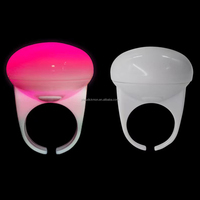 Anneau lumineux LED personnalisé pour concert, festival de musique, lumière clignotante pour les doigts, barre lumineuse pour KTV, accessoires d'ambiance, anneau lumineux pour fête