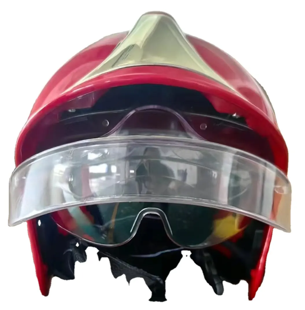 Hot Sale Msa Fabriek Prijs Hittebestendige Brandweerman Helmen Brandweermannen Helmen Helm Redding Brandwerende Helm