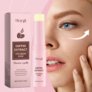 Stick pour les yeux lissant à la caféine 3g, étiquette privée OEM, cernes, repulpe, hydrate, végétalien - Product Image 4