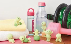 Caja Misteriosa de Muñecos Sonny Angels, Serie Smiski Exercising, Modelo de Luz Nocturna, Juguete Luminoso, Regalo de San Valentín - Product Image 5