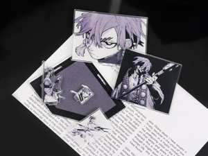 Expositor de Acrílico OEM/ODM de 5 Piezas y 9 cm con Escena de Manga, Personaje Zanka - Product Image 3
