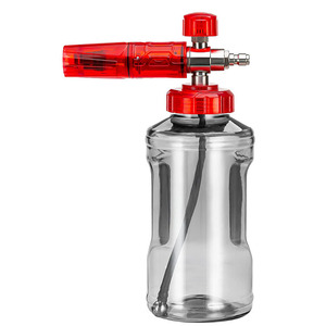ปืนฉีดโฟมสแตนเลสหลาก<span class=keywords><strong>ส</strong></span>ีพร้อม<span class=keywords><strong>ขวด</strong></span>ใ<span class=keywords><strong>ส</strong></span> ปรับระดับได้ <span class=keywords><strong>ส</strong></span>ำหรับล้างรถ - Product Image 1