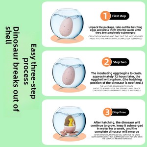 Huevos de <span class=keywords><strong>Dinosaurio</strong></span> Transfronterizos para Hacer <span class=keywords><strong>Agua</strong></span>, Modelo de Dibujos Animados Extra <span class=keywords><strong>Grande</strong></span>, <span class=keywords><strong>Huevo</strong></span> Transformable con Cáscara Rompible de EVA - Product Image 3