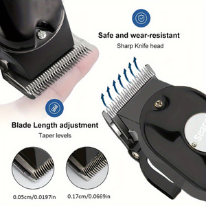 <strong>XY</strong>-8118B Mini Electric Hair Clipper <strong>Trimmer</strong> Cordless USB Shave <strong>Trimmer</strong> Men Professional Beard Grooming - Product Image 6