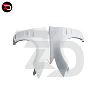 Aile avant ventilée de style large D Max 20MM de haute qualité pour Fairlady Z 350Z Z33 (Fibre de verre)