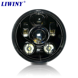 할리 데이비슨로드 킹 스트리트 글라이드에 대 한 오토바이에 대 한 Liwiny 5.75 인치 LED 헤드 라이트 - Product Image 2