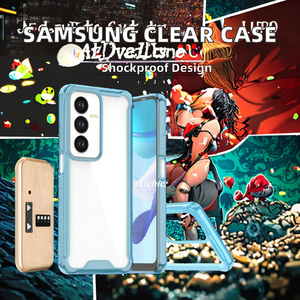 Coque de téléphone en acrylique transparent pour <span class=keywords><strong>Samsung</strong></span> S24 Plus S23 <span class=keywords><strong>Ultra</strong></span> A05 A15 A35 A55 A24 A25 A14 A34 A54 5G Couverture <span class=keywords><strong>Para</strong></span> pour <span class=keywords><strong>Samsung</strong></span> A05S - Product Image 2