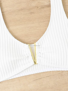 Taille haute Sexy Ventes Brésiliennes Entrecroisées Bretelles Étoiles Chaude Femme Bikinis Macro Bikini Maillots De Bain Pour Les Femmes - Product Image 5