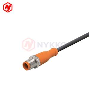 สายเคเบิลแบบ Pigtail รุ่น EVC076 ของ IFM แบบ 8 ขั้ว พร้อมหัวต่อแบบงอสำหรับ Rotary Encoder และระบบส่งสัญญาณกลับมอเตอร์ EVC076 - Product Image 2