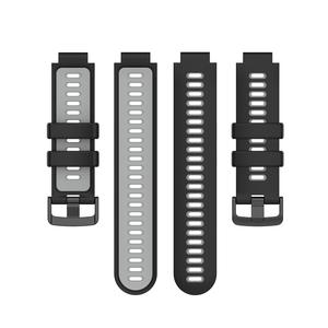 <span class=keywords><strong>Correa</strong></span> de Reloj de Silicona Suave de Doble Color de Liberación Rápida de 22 mm para Garmin <span class=keywords><strong>Forerunner</strong></span> 735XT 220 230 <span class=keywords><strong>235</strong></span> 620 630 - Product Image 5