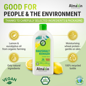 AlmaWin Custom 2 Babybottle Cleaner 500ml Dishwasher For <b>Dummies</b> Teats & Toys Vegan Friendly Biodegradable Baby - Product Image 5