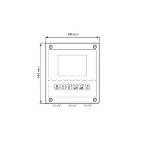 온라인 산업 무료 resdual 염소 센서 프로브 디지털 온라인 수질 컨트롤러 염소 송신기 - Product Image 5