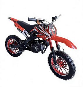 Minimoto de Gasolina para Niños, 49cc, Minimoto de Cross de 2 Tiempos con Arranque Manual - Product Image 3