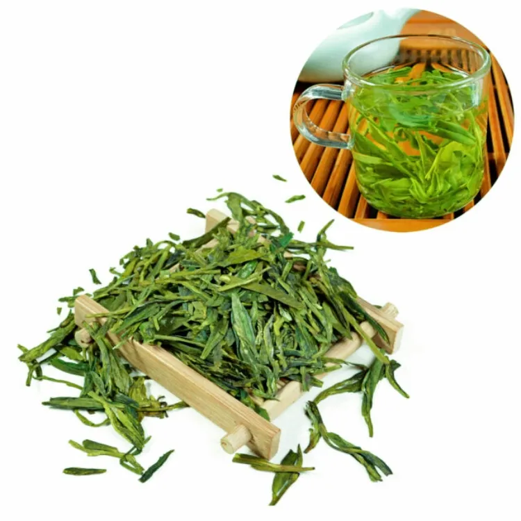 Teh hijau Naga merek terkenal Tiongkok teh Longjing organik